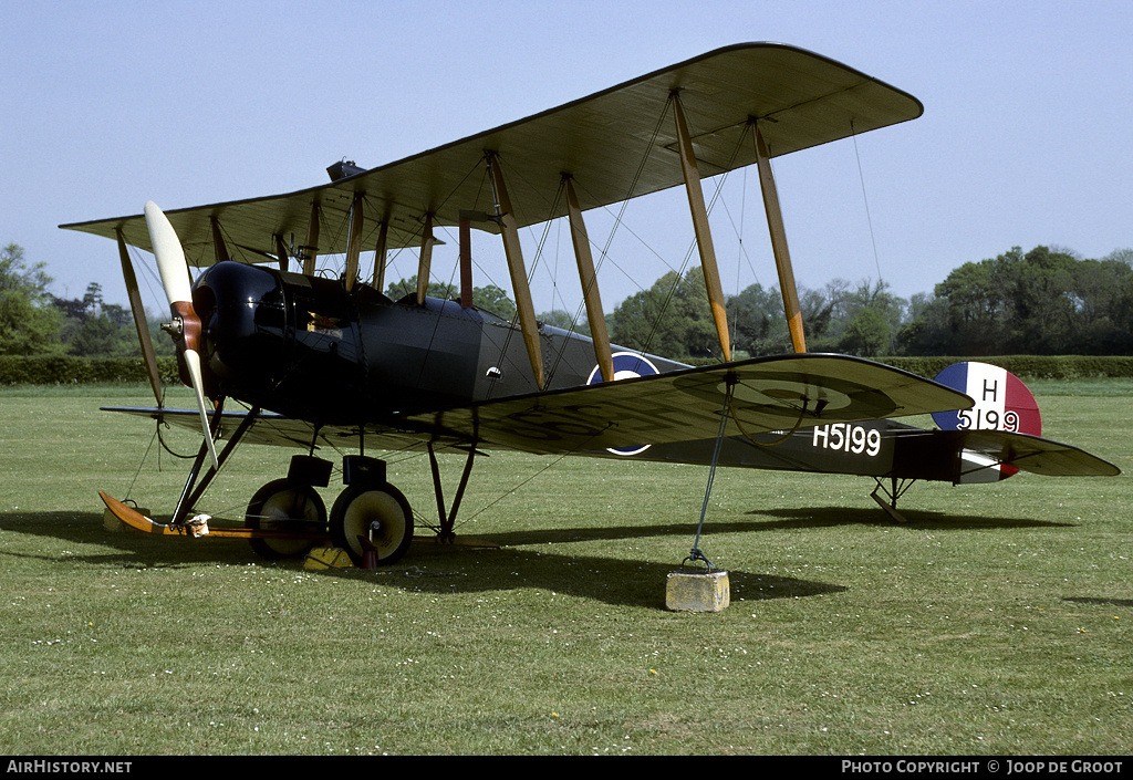 Aircraft Photo of G-ADEV / H5199 | Avro 504K | UK - Air Force | AirHistory.net #54257