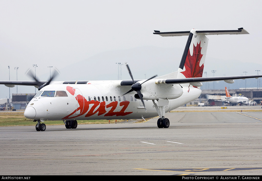 Aircraft Photo of C-FRUZ | De Havilland Canada DHC-8-311 Dash 8 | Air Canada Jazz | AirHistory.net #54271