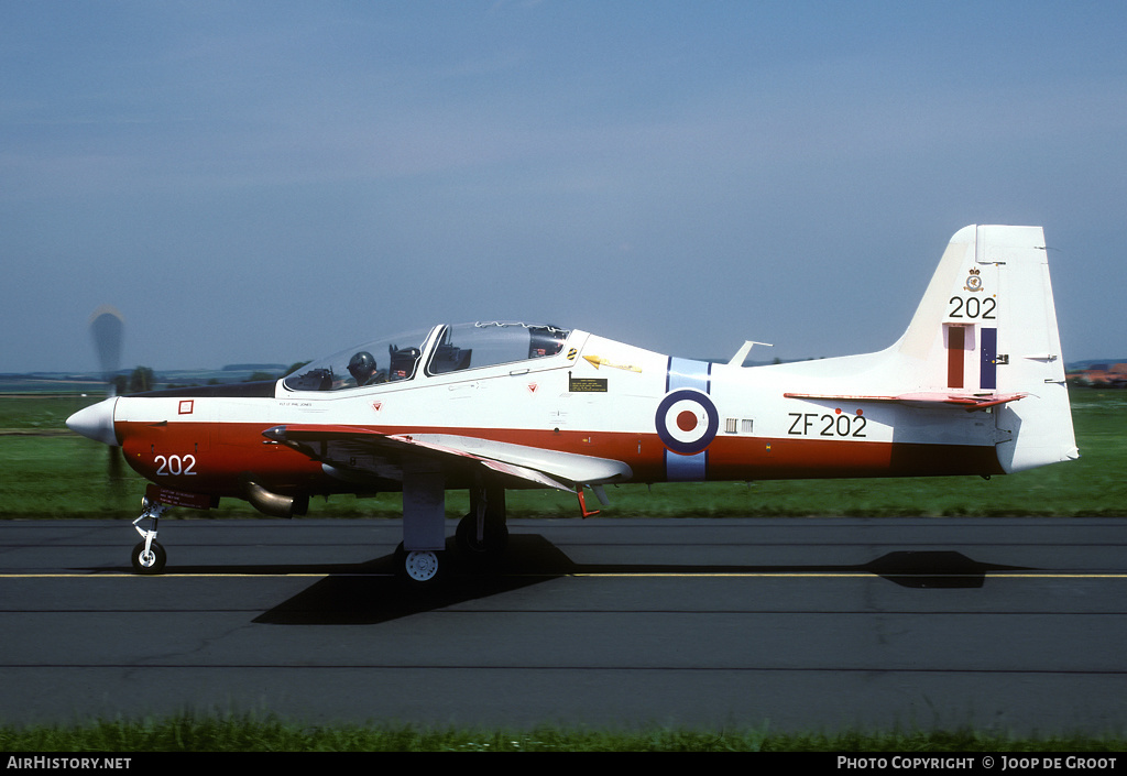 Aircraft Photo of ZF202 | Short S-312 Tucano T1 | UK - Air Force | AirHistory.net #54289