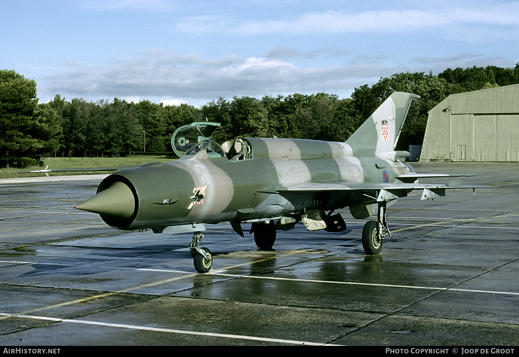 Aircraft Photo of 110 | Mikoyan-Gurevich MiG-21bis | Croatia - Air Force | AirHistory.net #54299
