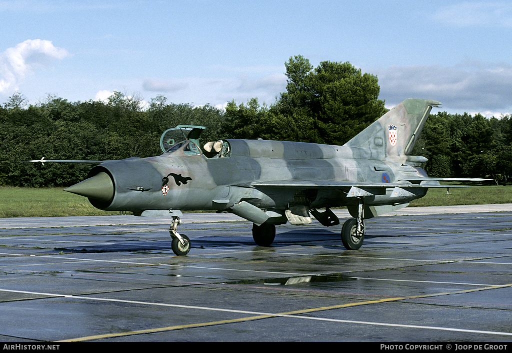 Aircraft Photo of 122 | Mikoyan-Gurevich MiG-21bis | Croatia - Air Force | AirHistory.net #54303