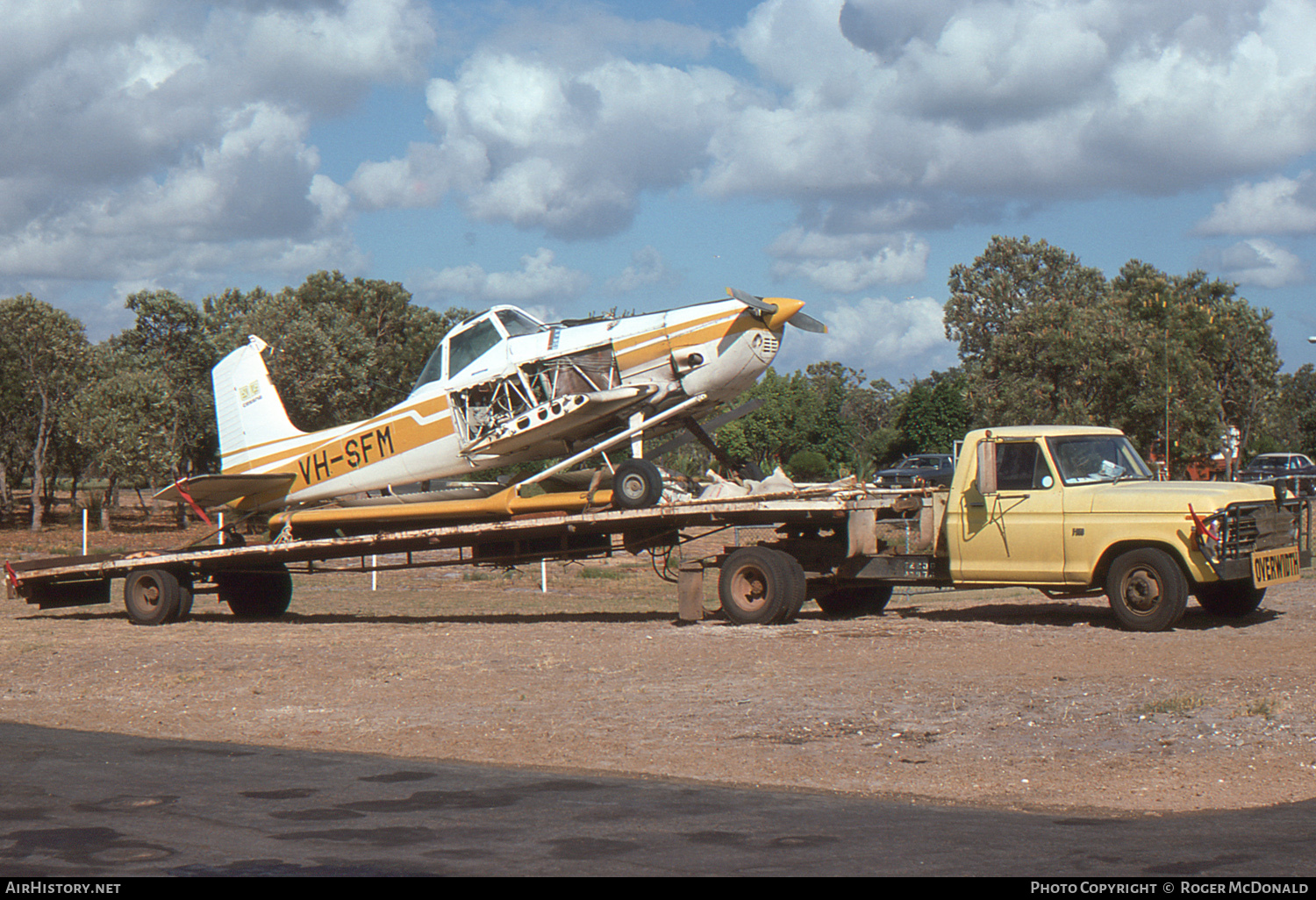 Aircraft Photo of VH-SFM | Cessna A188B AgWagon | AirHistory.net #54307