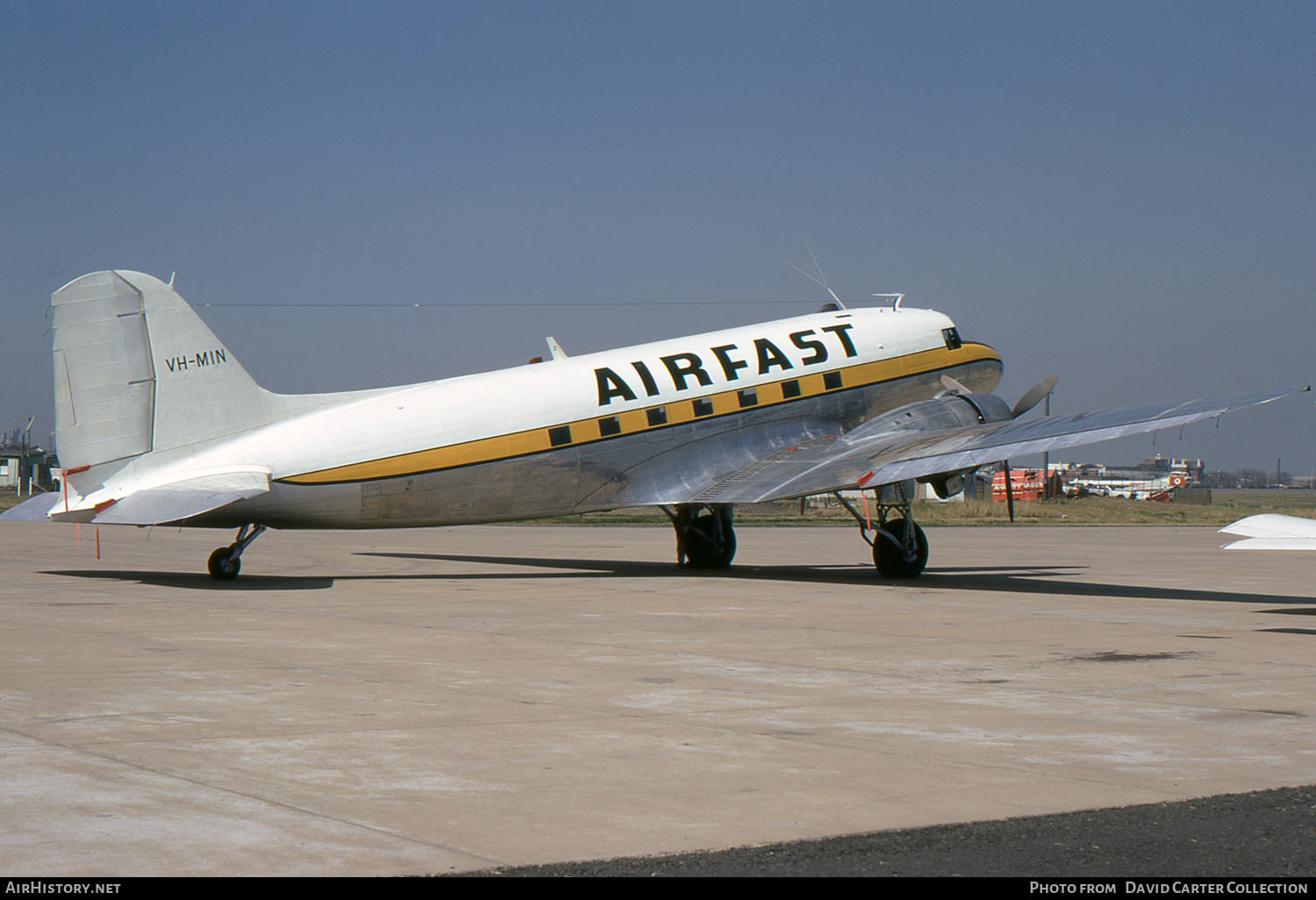 Aircraft Photo of VH-MIN | Douglas C-47A Skytrain | Airfast Helicopter Utilities | AirHistory.net #54308