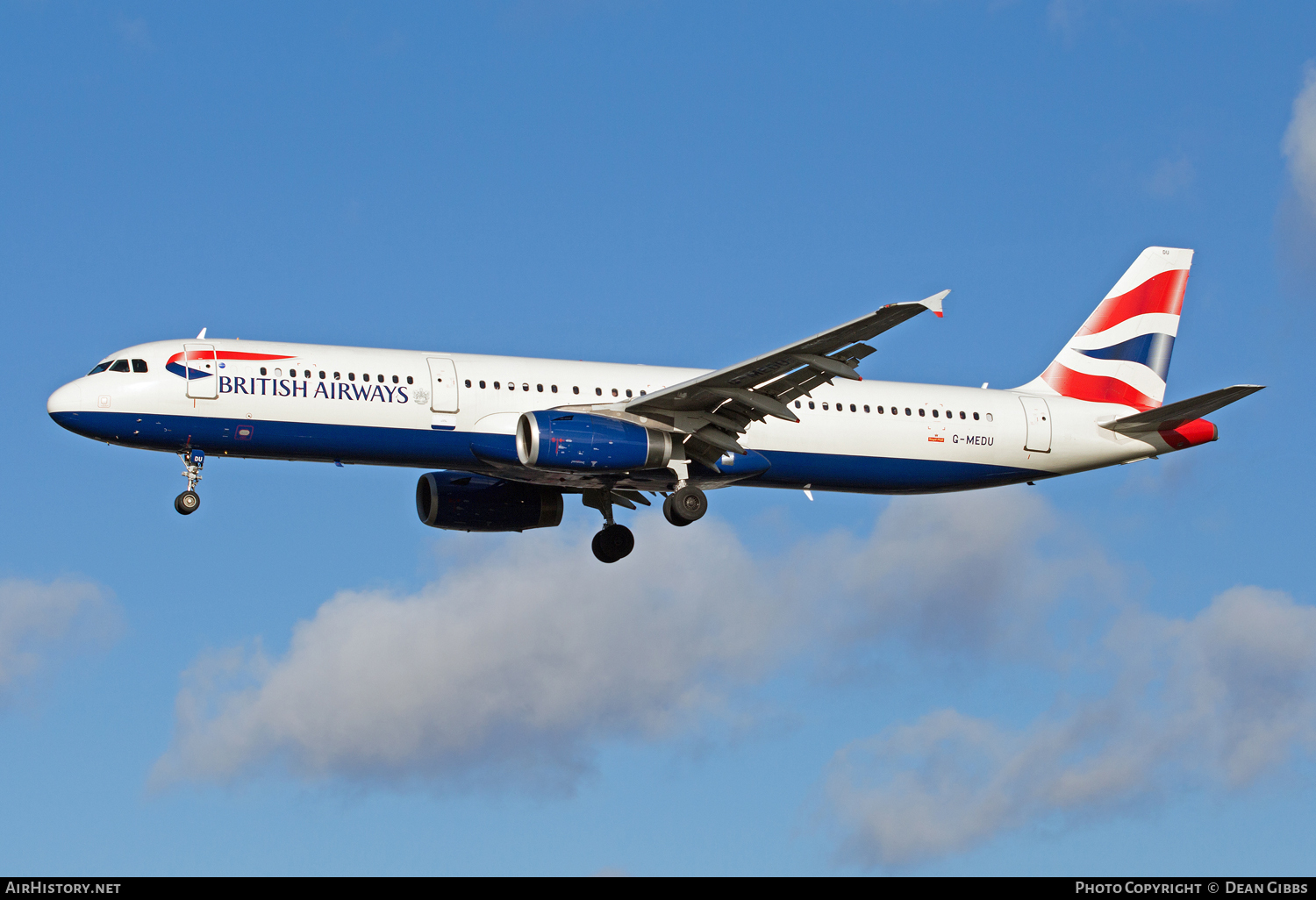 Aircraft Photo of G-MEDU | Airbus A321-231 | British Airways | AirHistory.net #54313