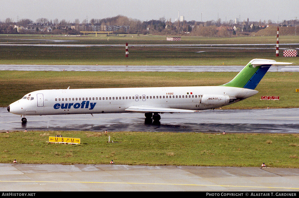 Aircraft Photo of I-FLYZ | McDonnell Douglas DC-9-51 | Eurofly | AirHistory.net #54315