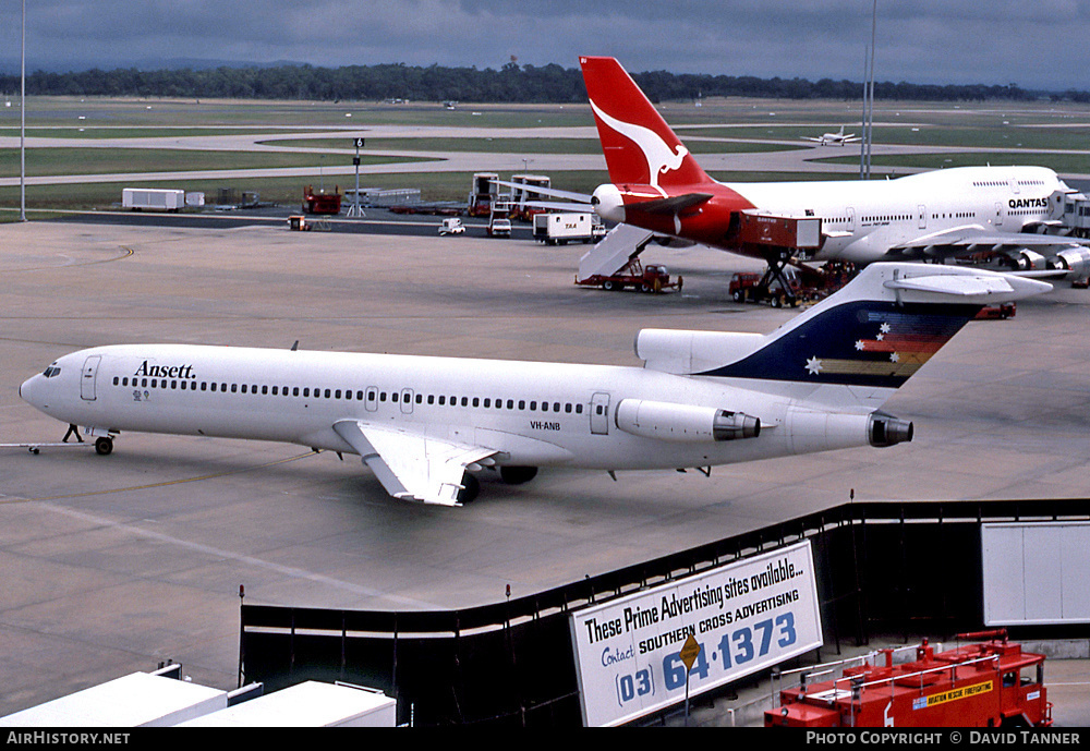 Aircraft Photo of VH-ANB | Boeing 727-277/Adv | Ansett | AirHistory.net #54317