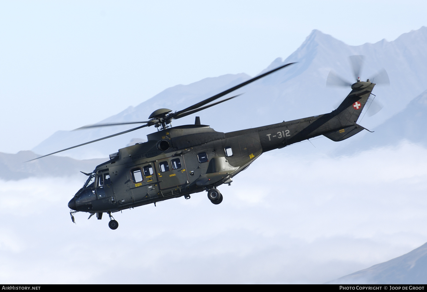 Aircraft Photo of T-312 | Aerospatiale TH89 Super Puma (AS-332M1) | Switzerland - Air Force | AirHistory.net #54321