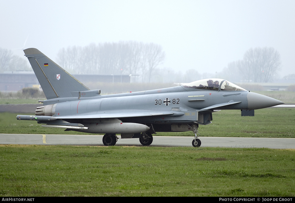 Aircraft Photo of 3082 | Eurofighter EF-2000 Typhoon S | Germany - Air Force | AirHistory.net #54327