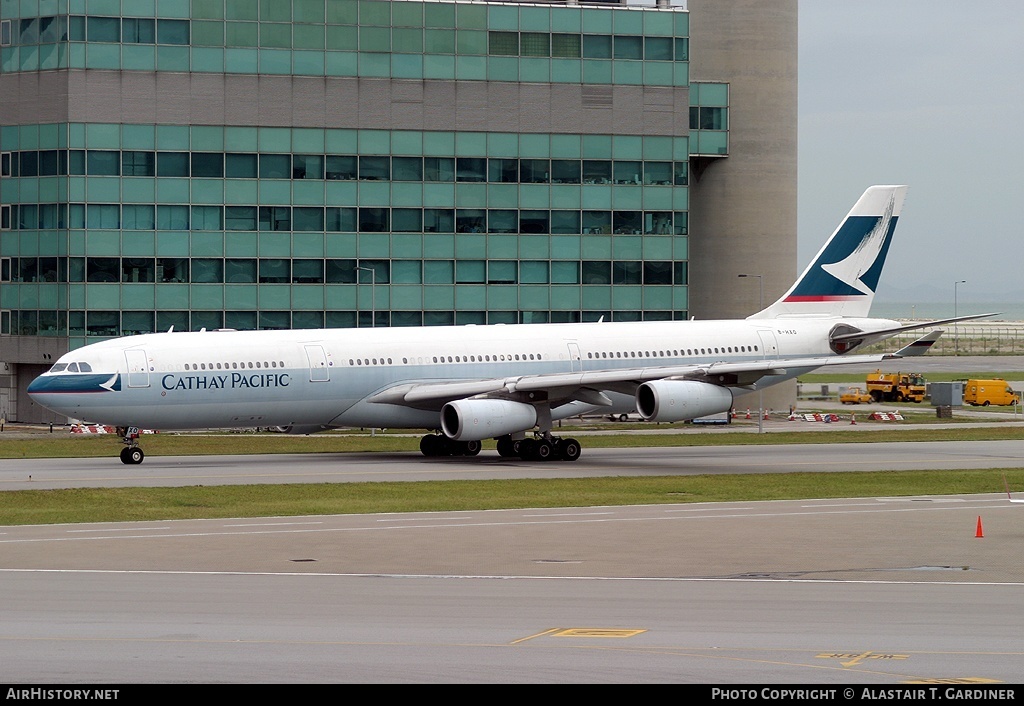Aircraft Photo of B-HXO | Airbus A340-313 | Cathay Pacific Airways | AirHistory.net #54331