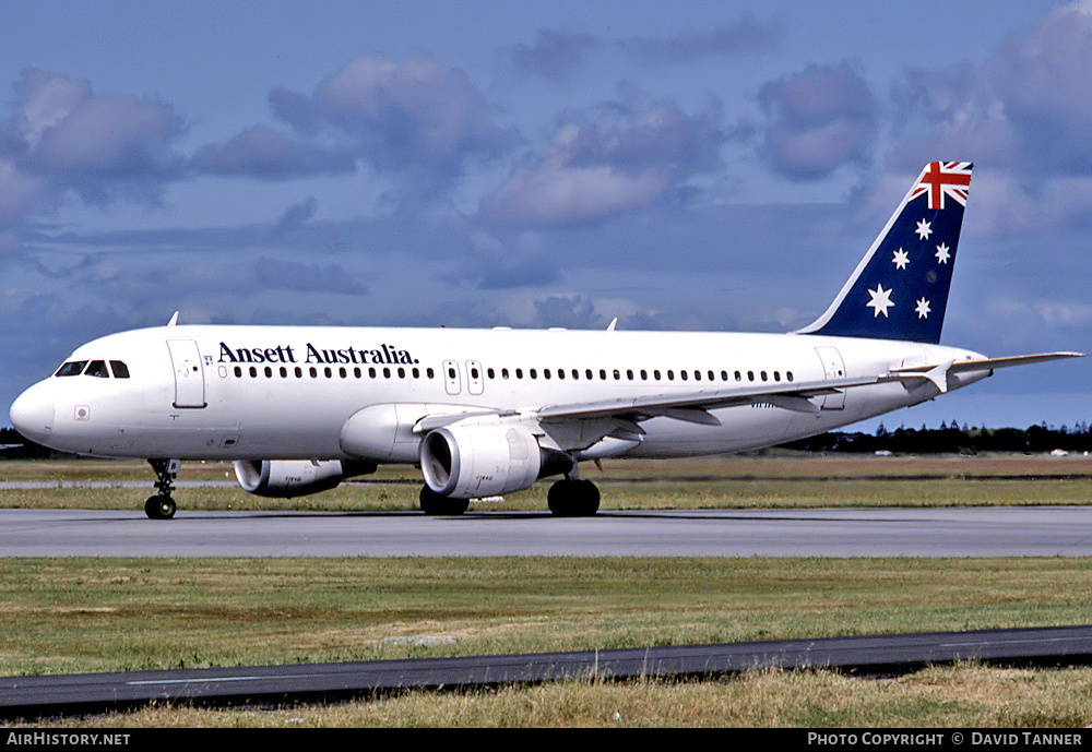 Aircraft Photo of VH-HYB | Airbus A320-211 | Ansett Australia | AirHistory.net #54343