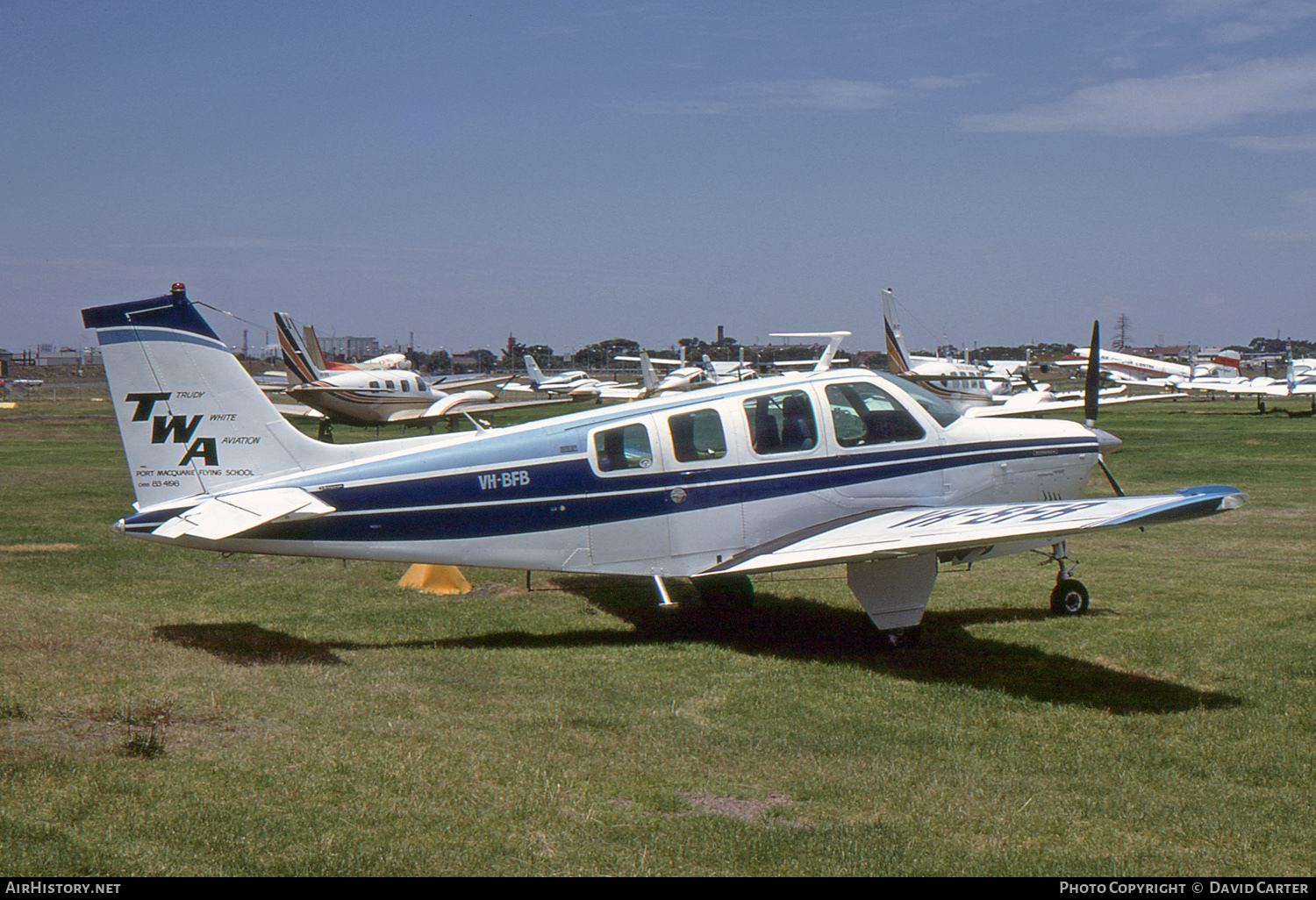 Aircraft Photo of VH-BFB | Beech A36 Bonanza 36 | Trudy White Aviation | AirHistory.net #54357
