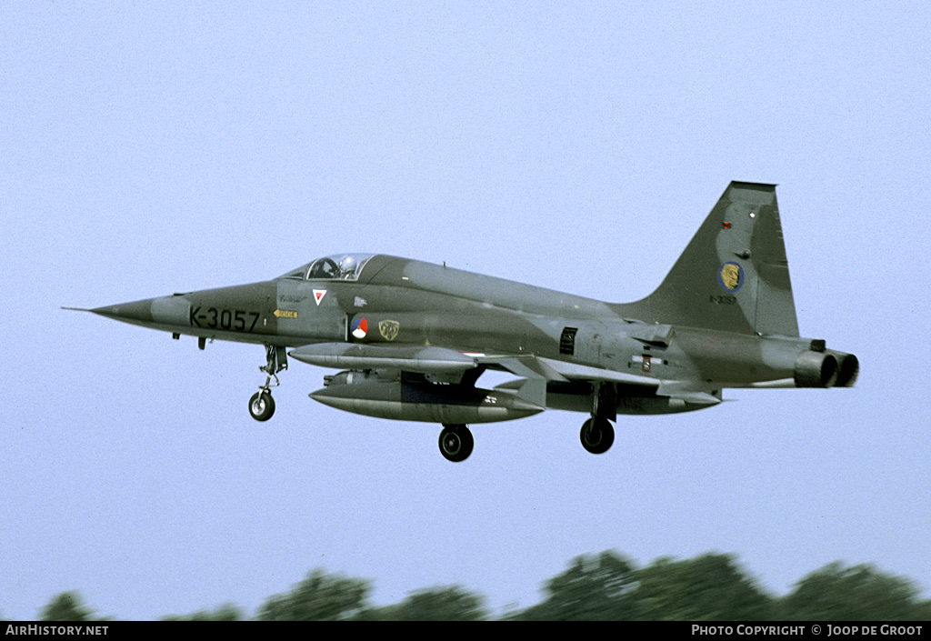 Aircraft Photo of K-3057 | Canadair NF-5A | Netherlands - Air Force | AirHistory.net #54359