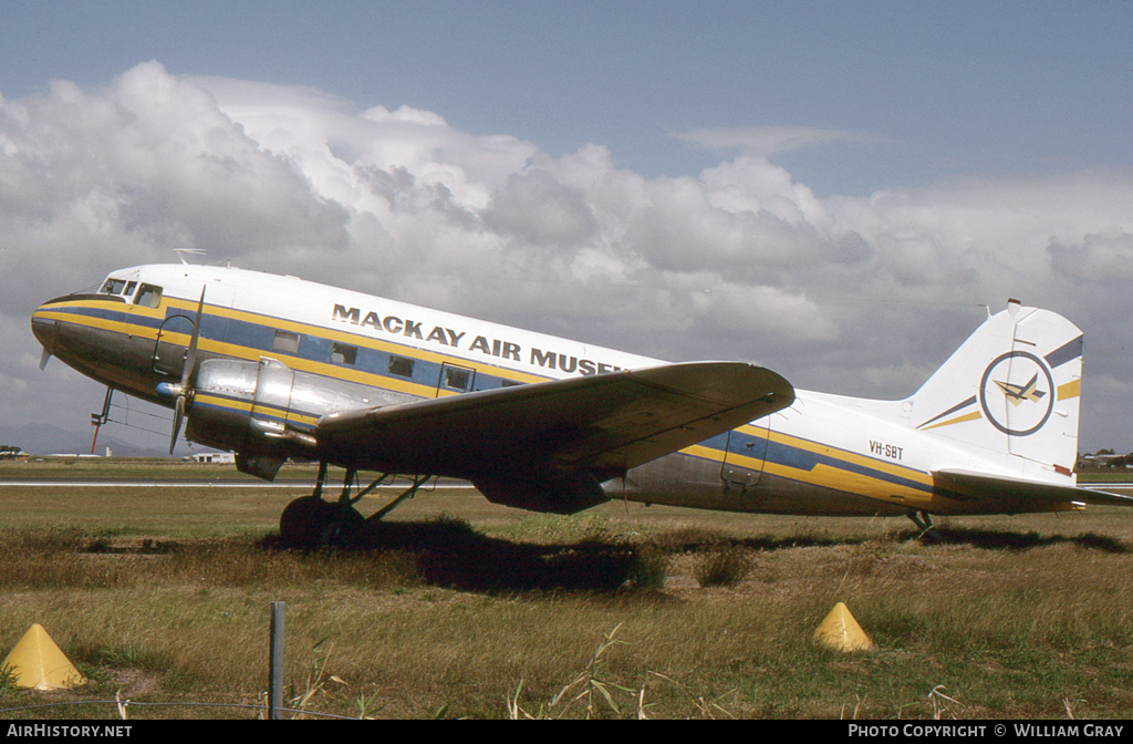 Aircraft Photo of VH-SBT | Douglas DC-3(C) | Mackay Air Museum | AirHistory.net #54360