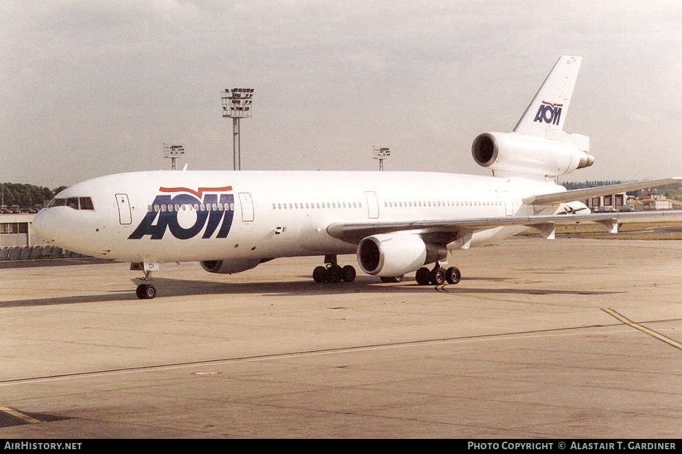 Aircraft Photo of F-GHOI | McDonnell Douglas DC-10-30 | AOM French Airlines | AirHistory.net #54369