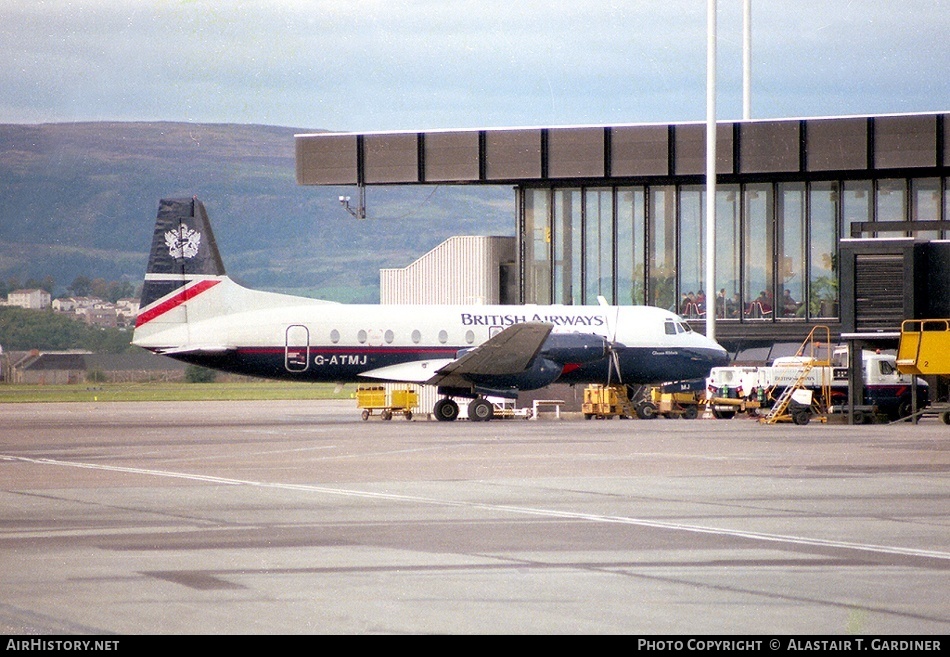 Aircraft Photo of G-ATMJ | Hawker Siddeley HS-748 Srs2A/225 | British Airways | AirHistory.net #54383