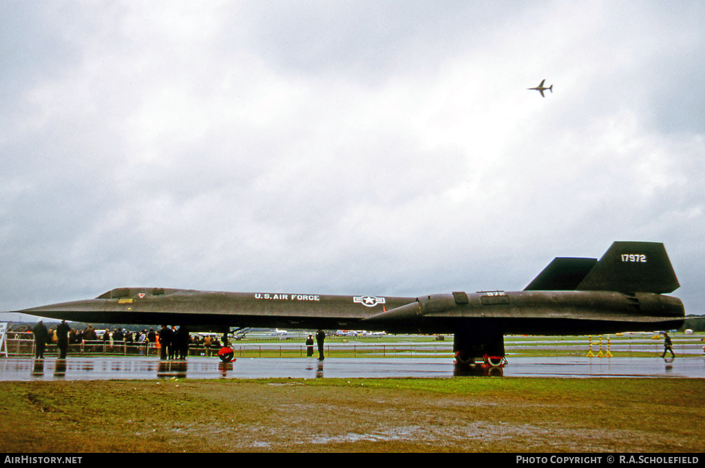 Aircraft Photo of 61-7972 / 17972 | Lockheed SR-71A Blackbird | USA - Air Force | AirHistory.net #54409