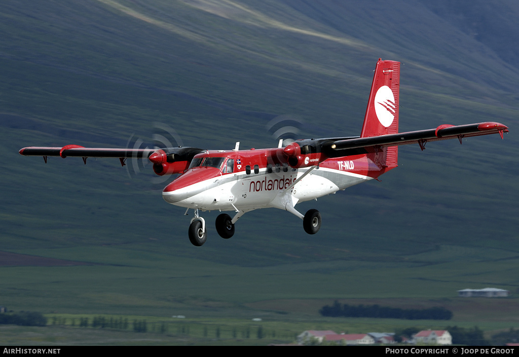 Aircraft Photo of TF-NLD | De Havilland Canada DHC-6-300 Twin Otter | Norlandair | AirHistory.net #54412