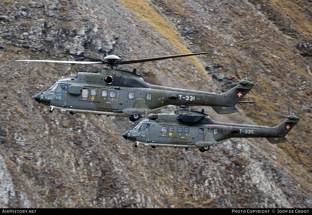 Aircraft Photo of T-331 | Eurocopter TH98 Cougar (AS-532UL) | Switzerland - Air Force | AirHistory.net #54414