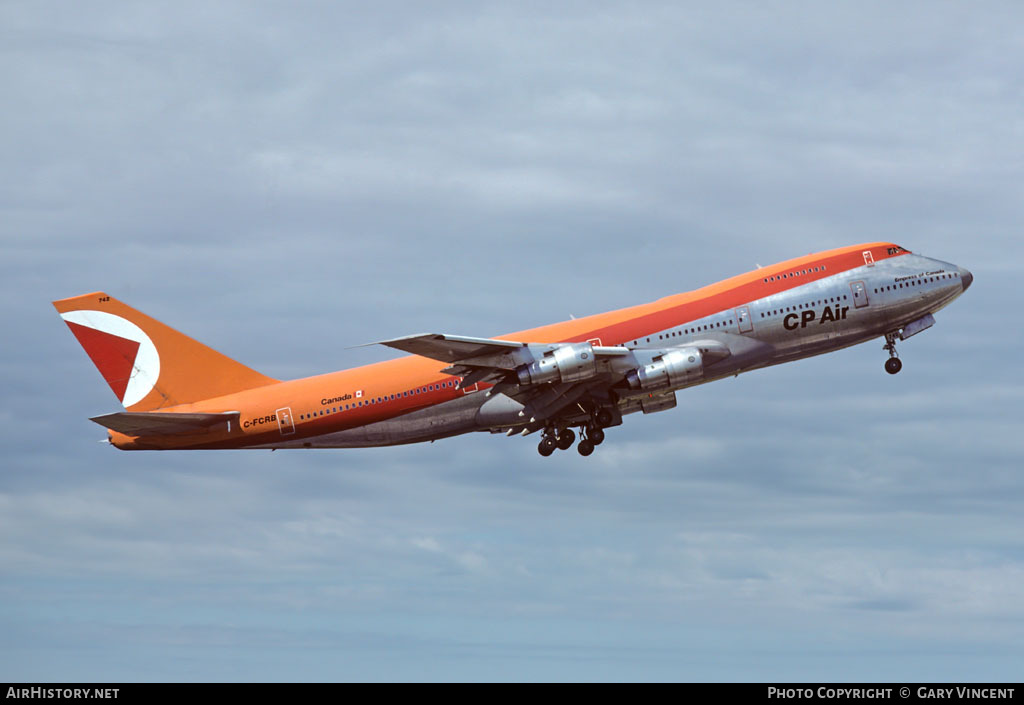 Aircraft Photo of C-FCRB | Boeing 747-217B | CP Air | AirHistory.net #54416