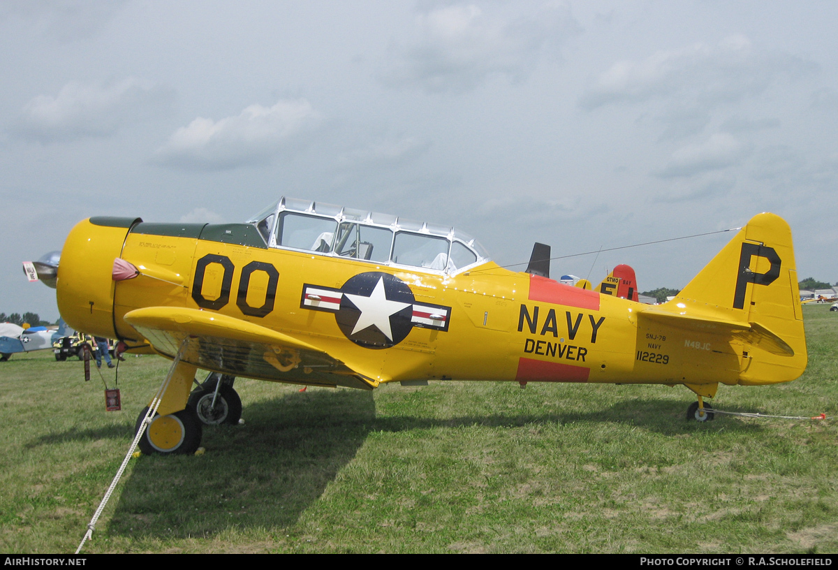 Aircraft Photo of N48JC / 112229 | North American T-6G Texan | USA - Navy | AirHistory.net #54418