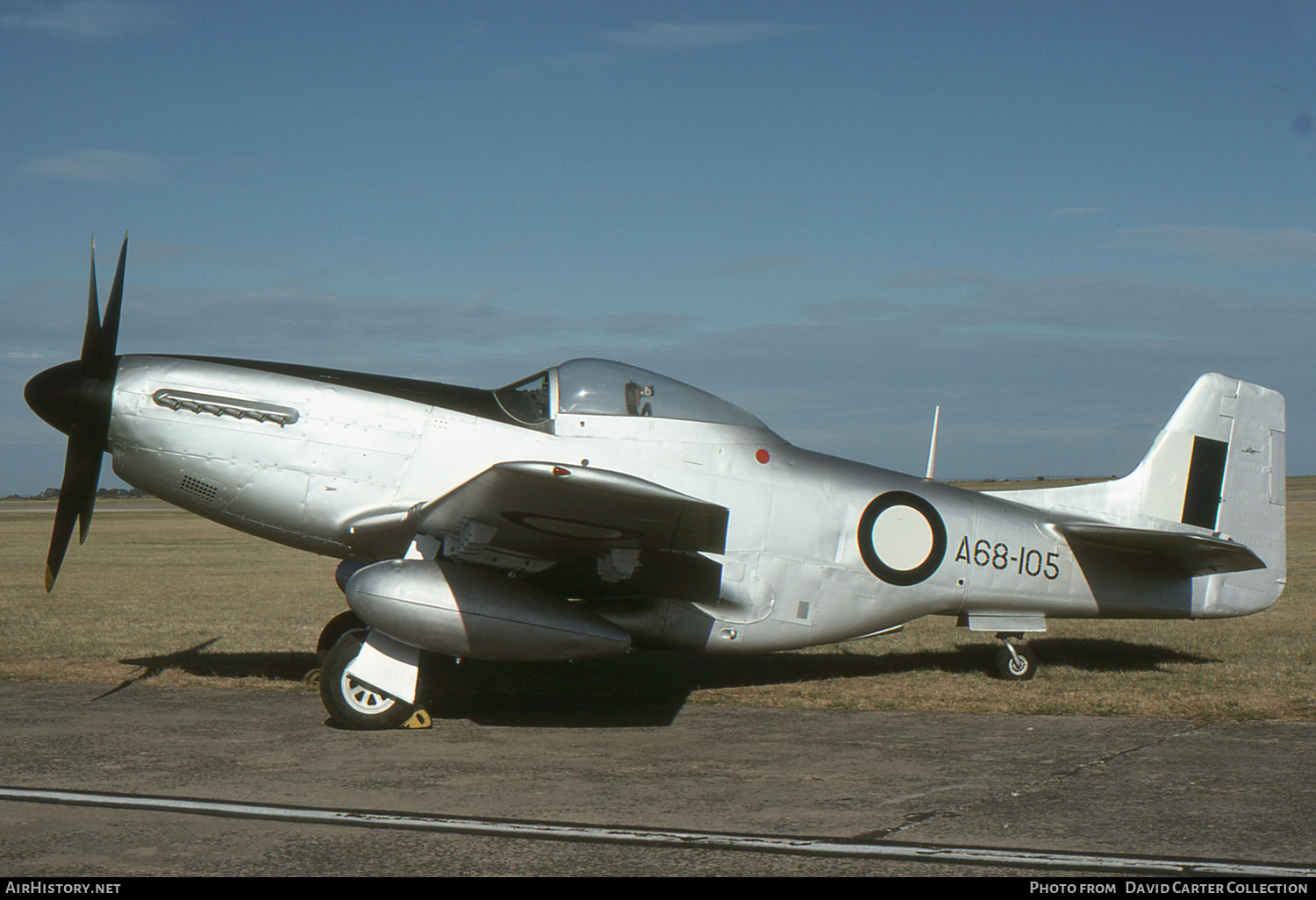 Aircraft Photo of A68-105 | Commonwealth CA-18 Mustang 21 (P-51D) | Australia - Air Force | AirHistory.net #54424