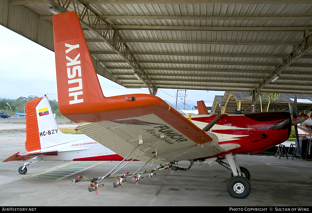 Aircraft Photo of HC-BZY | Cessna T188C Ag Husky | Fumicar | AirHistory.net #54429