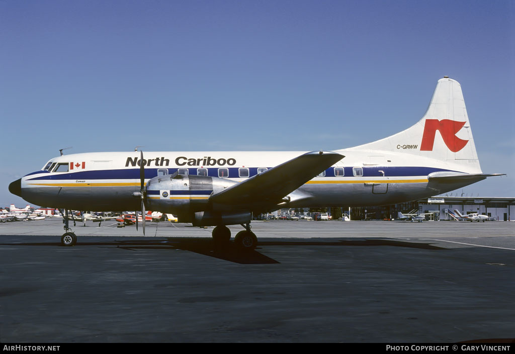 Aircraft Photo of C-GRWW | Convair 440-51 Metropolitan | North Cariboo Air | AirHistory.net #54436