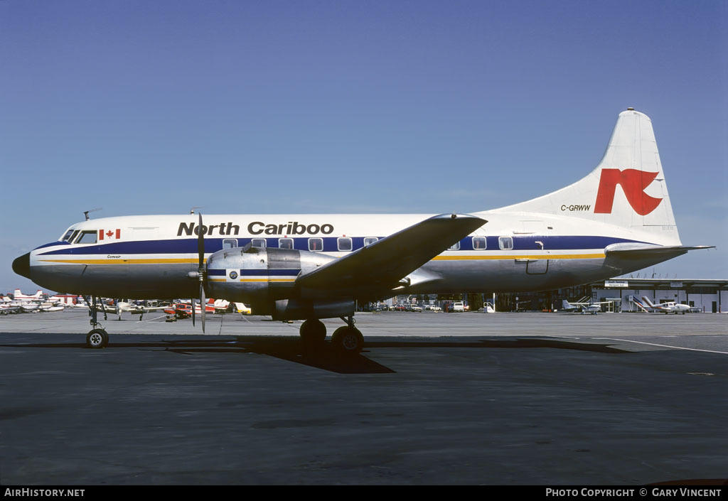 Aircraft Photo of C-GRWW | Convair 440-51 Metropolitan | North Cariboo Air | AirHistory.net #54436