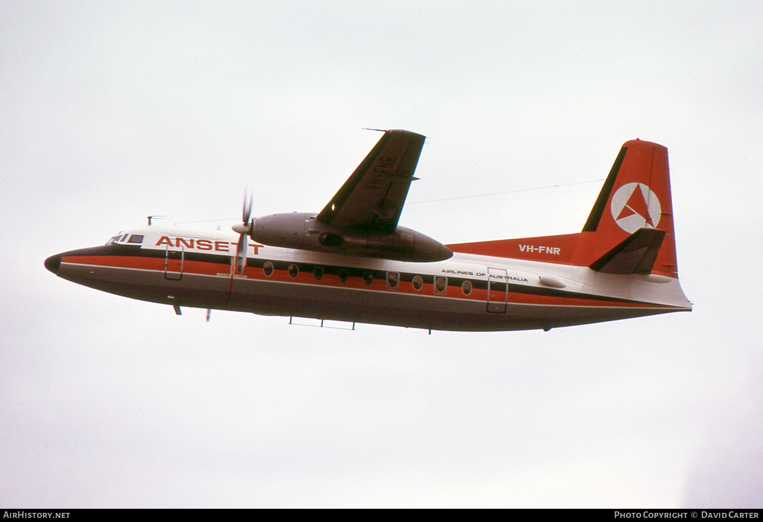 Aircraft Photo of VH-FNR | Fokker F27-600 Friendship | Ansett Airlines of Australia | AirHistory.net #54442