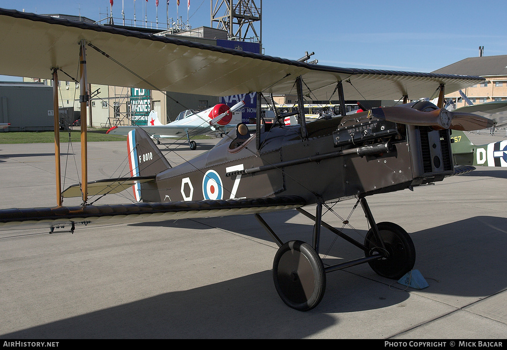 Aircraft Photo of G-BDWJ / F8010 | Replica Plans SE-5A | UK - Air Force | AirHistory.net #54458