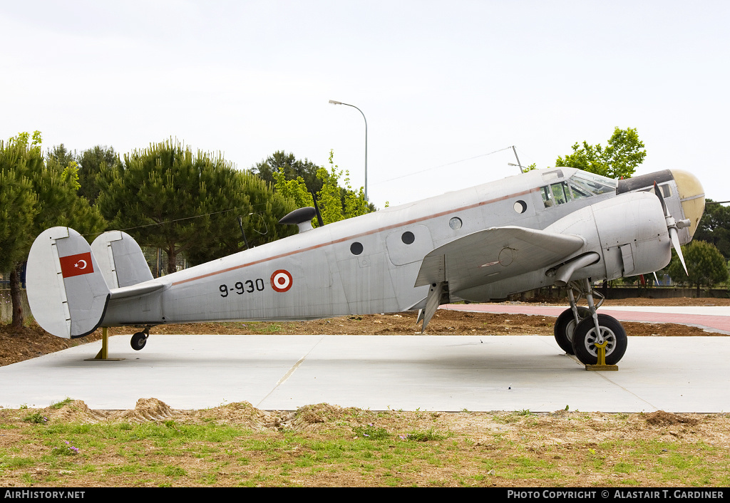Aircraft Photo of 6930 | Beech AT-11 Kansan | Turkey - Air Force | AirHistory.net #54462