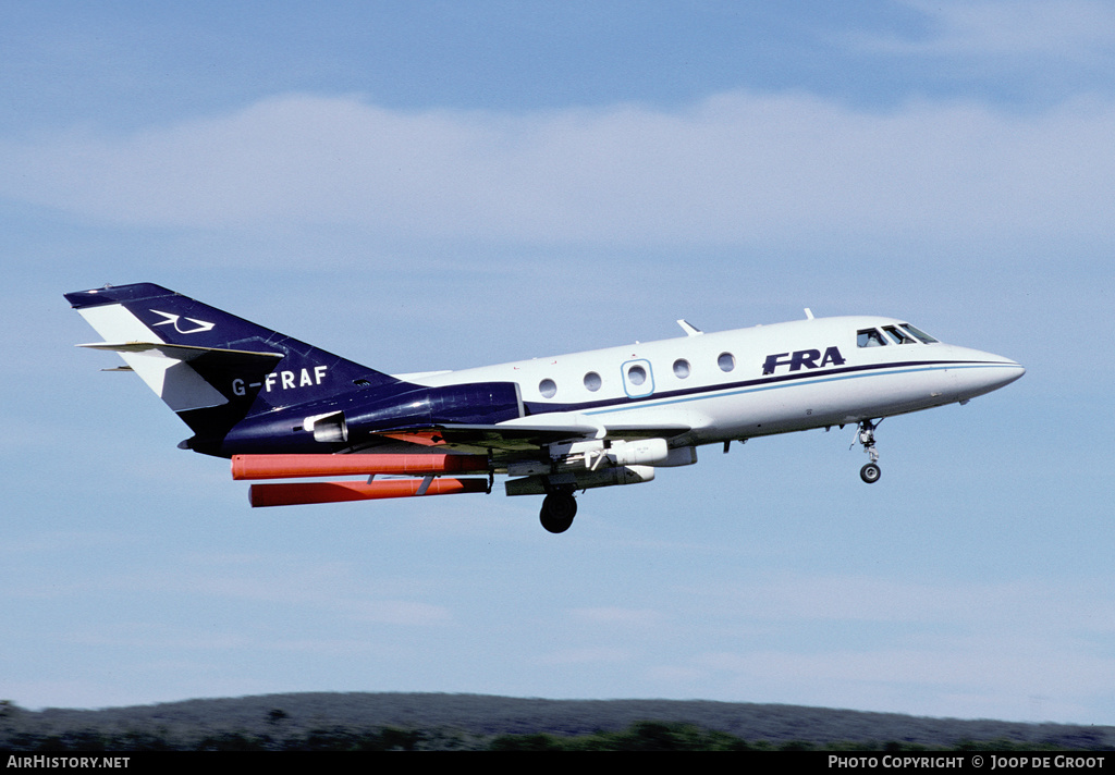 Aircraft Photo of G-FRAF | Dassault Falcon 20E | FRA - FR Aviation | AirHistory.net #54464