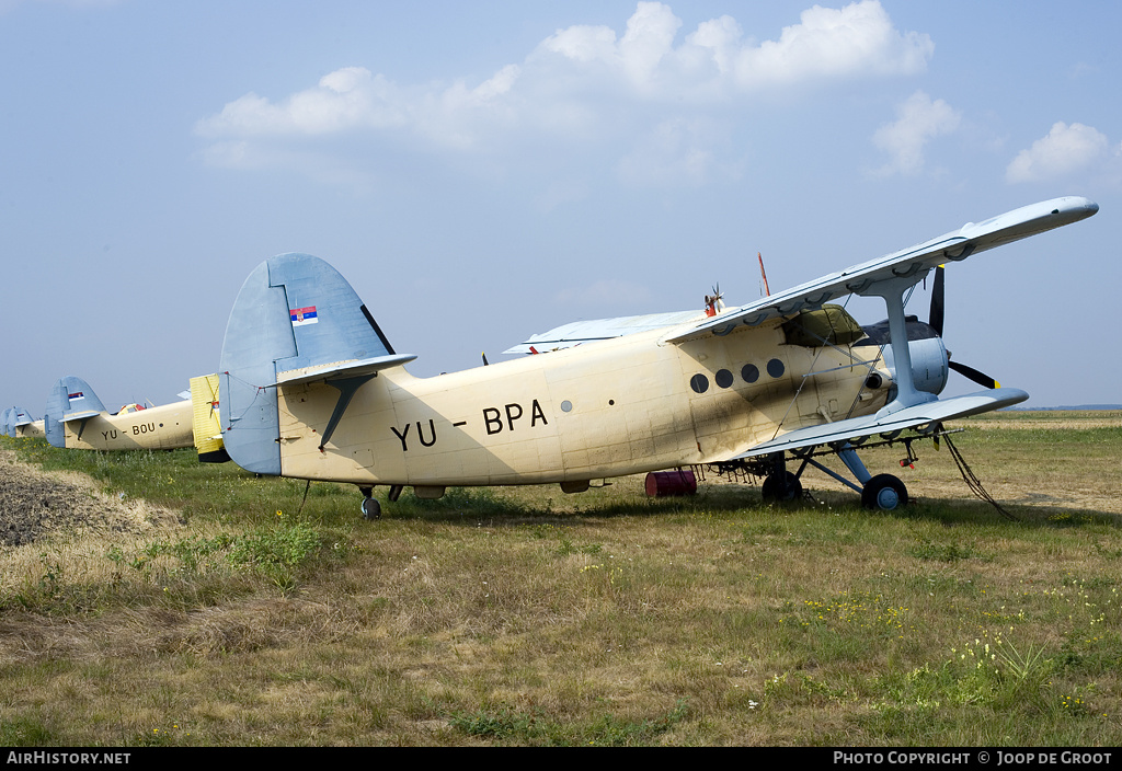 Aircraft Photo of YU-BPA | Antonov An-2R | AirHistory.net #54476