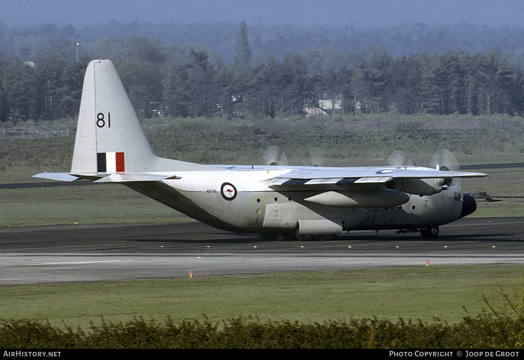 Aircraft Photo of A97-181 | Lockheed C-130E Hercules (L-382) | Australia - Air Force | AirHistory.net #54477
