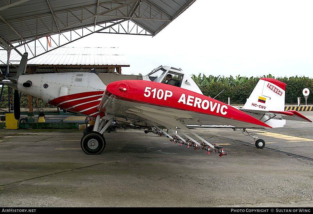 Aircraft Photo of HC-CNV | Thrush S2R-T34 Thrush 510P | Aerovic | AirHistory.net #54480