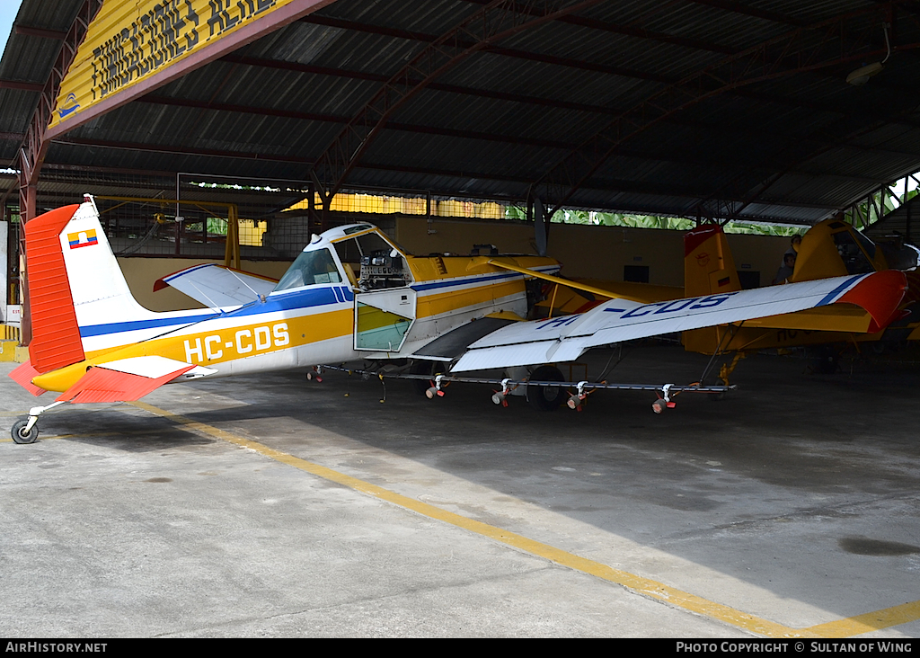 Aircraft Photo of HC-CDS | Cessna A188B AgTruck | FAPSA - Fumigaciones Aereas Perez | AirHistory.net #54481
