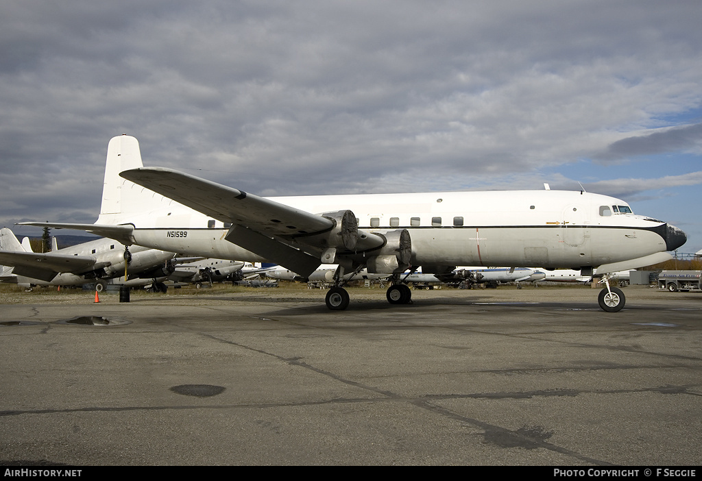 Aircraft Photo of N51599 | Douglas C-118A Liftmaster (DC-6A) | AirHistory.net #54487