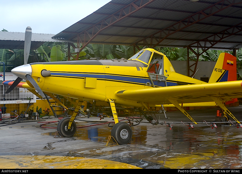 Aircraft Photo of HC-CKQ | Air Tractor AT-502B | AIFA | AirHistory.net #54499
