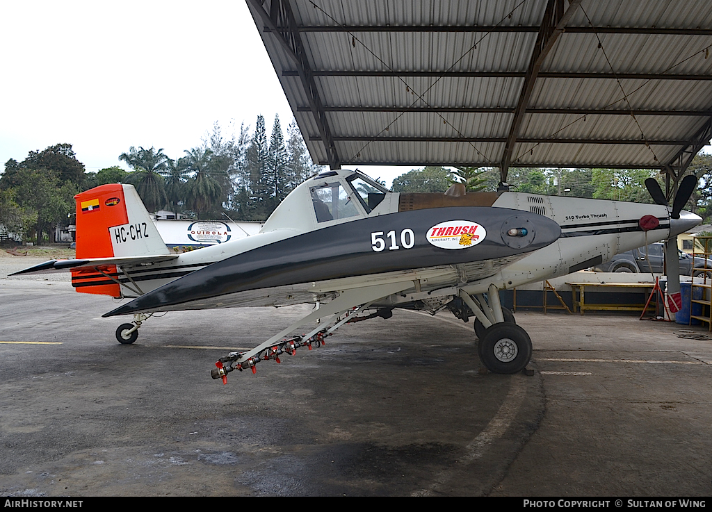 Aircraft Photo of HC-CHZ | Ayres S2R-T34 Turbo Thrush | Aeroquir | AirHistory.net #54500