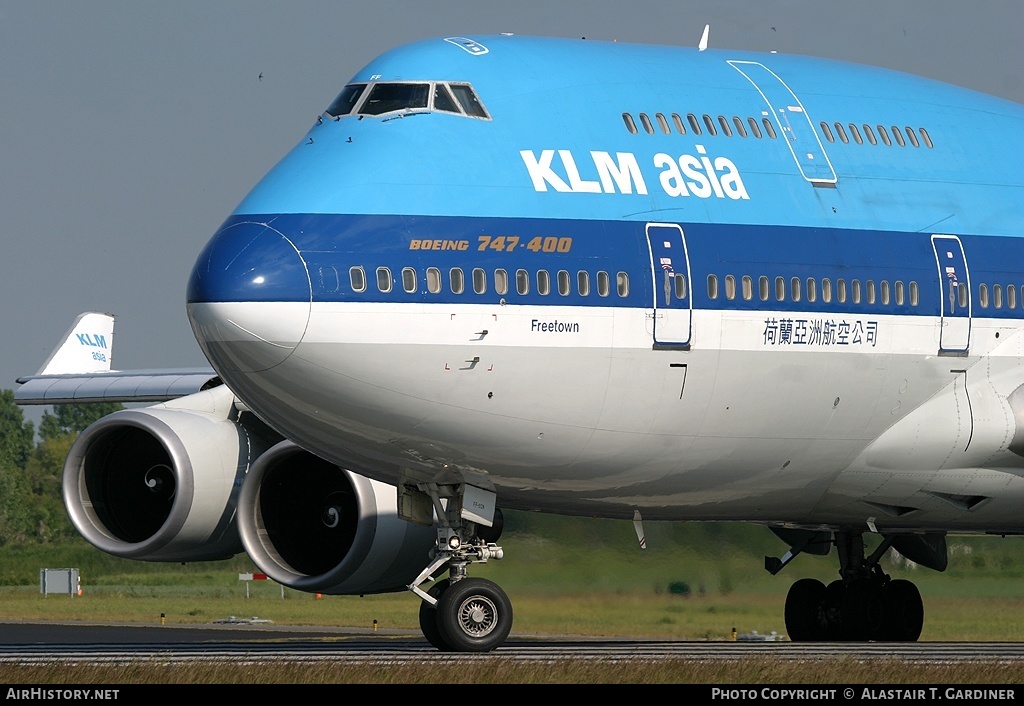 Aircraft Photo of PH-BFF | Boeing 747-406M | KLM Asia | AirHistory.net #54502
