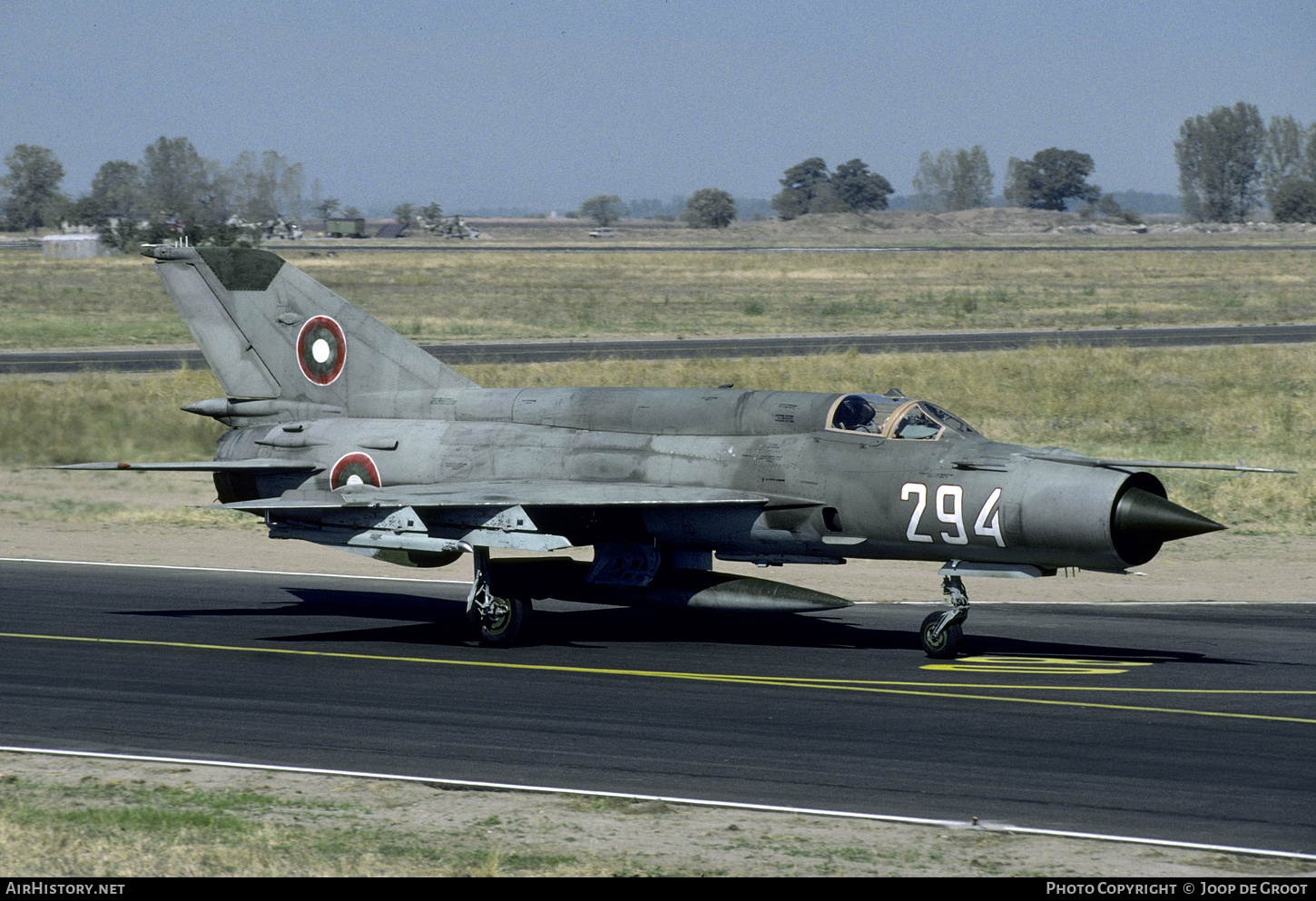 Aircraft Photo of 294 | Mikoyan-Gurevich MiG-21bis | Bulgaria - Air Force | AirHistory.net #54507