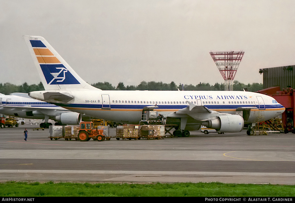 Aircraft Photo of 5B-DAX | Airbus A310-204 | Cyprus Airways | AirHistory.net #54509