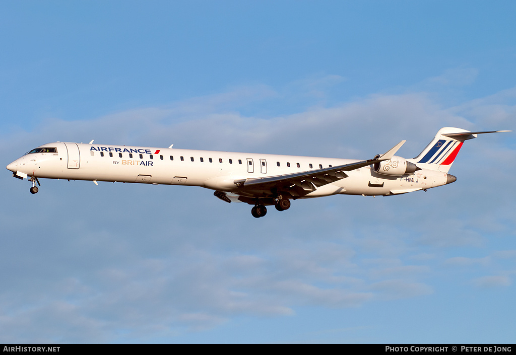 Aircraft Photo of F-HMLJ | Bombardier CRJ-1000EL NG (CL-600-2E25) | Air France | AirHistory.net #54528