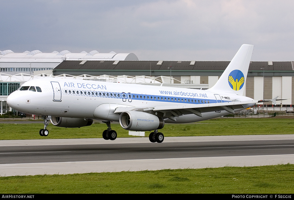 Aircraft Photo of F-WWDO | Airbus A320-232 | Air Deccan | AirHistory.net #54530