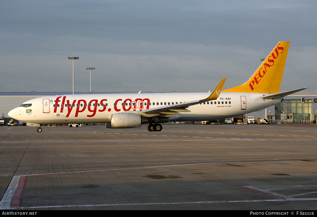 Aircraft Photo of TC-AAI | Boeing 737-82R | Pegasus Airlines | AirHistory.net #54549