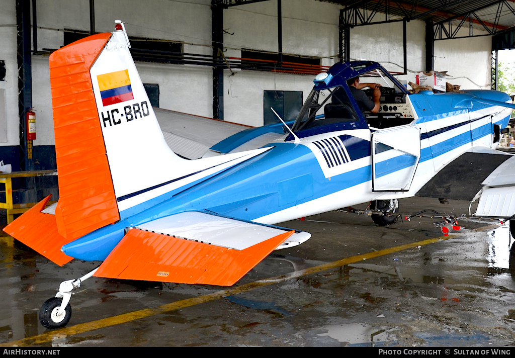Aircraft Photo of HC-BRO | Cessna T188C Ag Husky | Aeroquir | AirHistory.net #54551