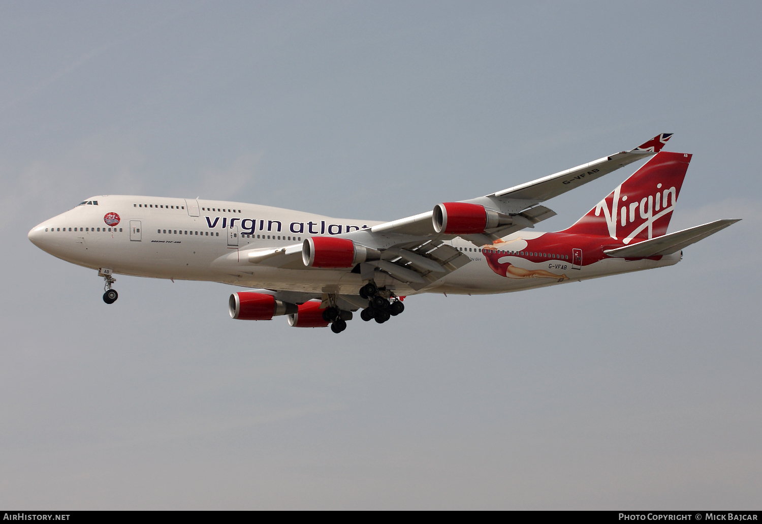 Aircraft Photo of G-VFAB | Boeing 747-4Q8 | Virgin Atlantic Airways | AirHistory.net #54565