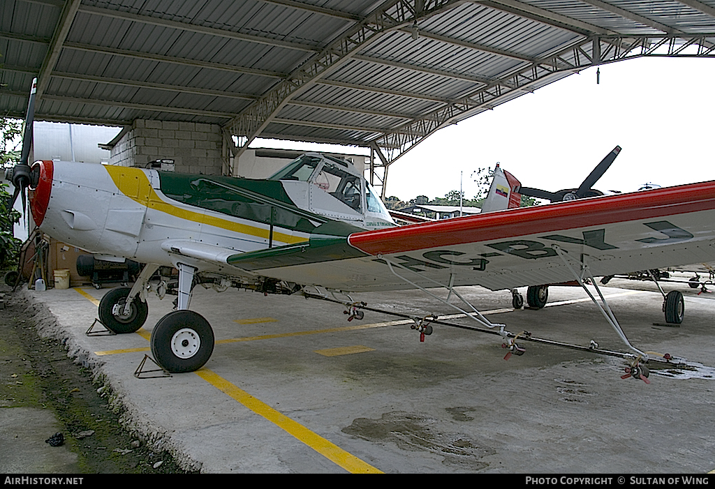 Aircraft Photo of HC-BYJ | Cessna A188B AgWagon C | Fumioro | AirHistory.net #54572