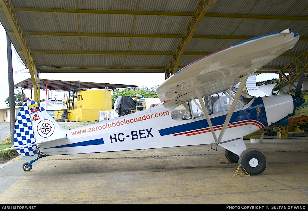 Aircraft Photo of HC-BEX | Piper PA-18AS-150 Super Cub | Aeroclub del Ecuador | AirHistory.net #54584