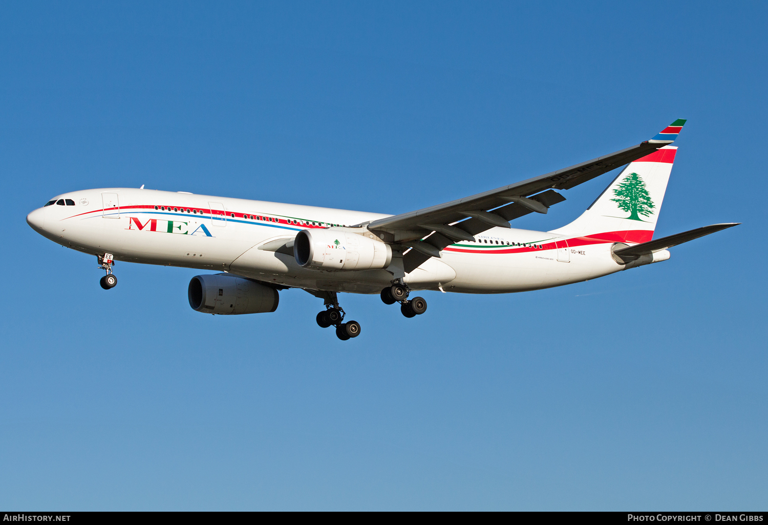 Aircraft Photo of OD-MEE | Airbus A330-243 | MEA - Middle East Airlines | AirHistory.net #54586